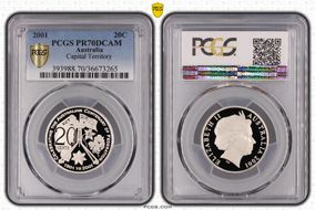 2001 20C Capital Territory PR70DCAM