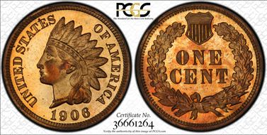 1906 1C PR65RD