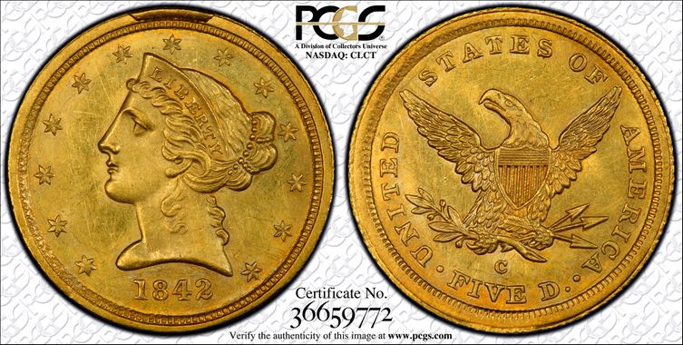 Cert 36659772 - Coin Image