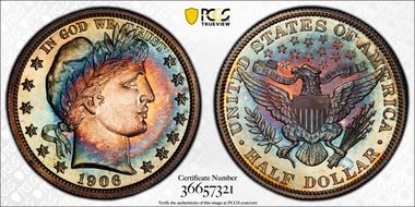 1906 50C PR67