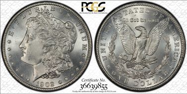 1902-S $1 MS66