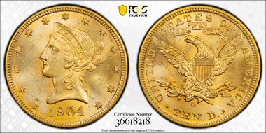 1904-O $10 MS64