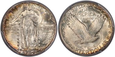 1929-S 25C MS67FH
