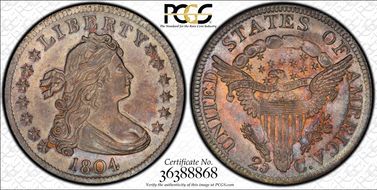 1804 25C B-1 MS64