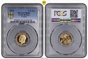 1911 1/2 Sov S-4006 PR66