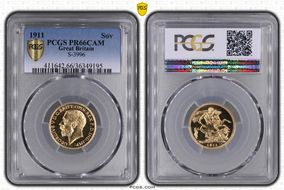 1911 Sov S-3996 PR66CAM