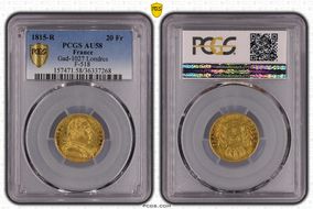 1815-R 20 Fr Gad-1027 F-518 Londres AU58