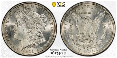 1891-S $1 MS64