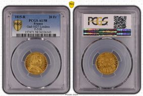 1815-R 20 Fr Gad-1027 F-518 Londres AU58