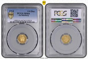 1714 1/4 Duc MS64
