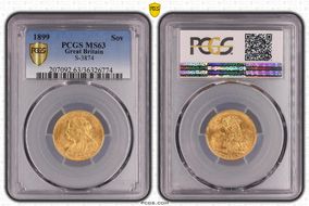 1899 Sov S-3874 MS63