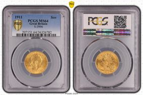 1911 Sov S-3996 MS64