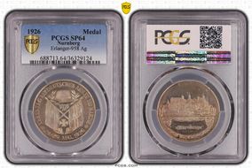 1926 Medal Erlanger-958 Ag SP64