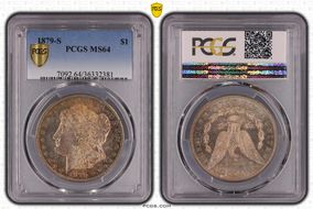 1879-S $1 MS64