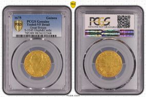 1675 Guinea S-3345 Eleph&Castle N1