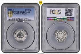 1917-D 1/2 Mk J-16 PR66DCAM