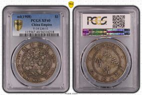 (1908) $1 Y-14 LM-11 XF40