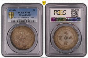 (1908)34 $1 LM-465 Cld. Conn. XF45