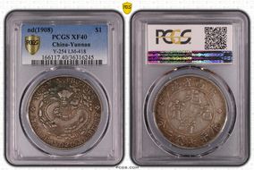 (1908) $1 LM-418 K-166 XF40