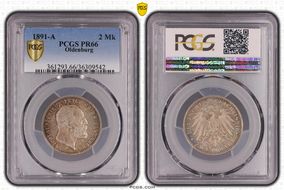 1891-A 2 Mk J-93 PR66
