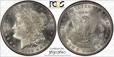 1888-S $1 MS66