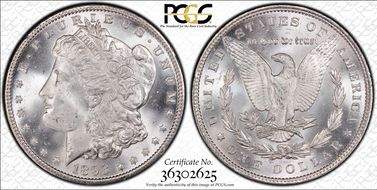 1893 $1 MS65+