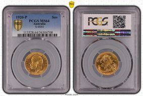 1920-P Sov S-4001 MS64