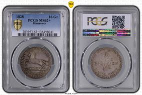 1828 16 Gr MS62+