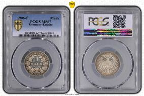 1906-F Mark J-17 MS67