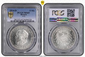 1914-D 5 Mk J-53 MS65