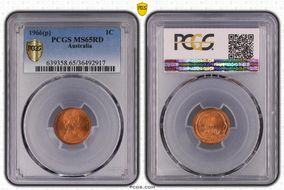 1966(p) 1C MS65RD