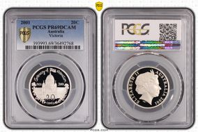 2001 20C Victoria PR69DCAM