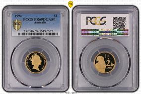 1994 $2 PR69DCAM
