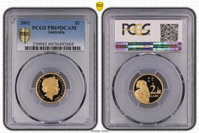 2002 $2 PR69DCAM