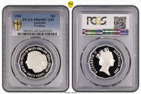 1989 50C Wedding Ag PR69DCAM