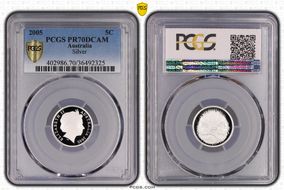 2005 5C Silver PR70DCAM