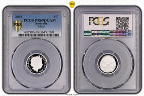 2005 5C Silver PR69DCAM