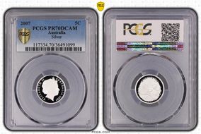 2007 5C Silver PR70DCAM
