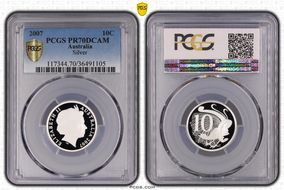 2007 10C Silver PR70DCAM