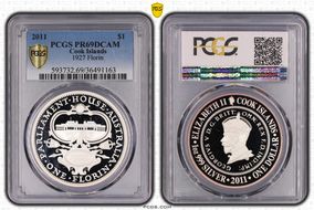 2011 $1 1927 Florin PR69DCAM