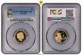 2002 $2 PR70DCAM