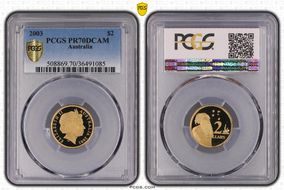 2003 $2 PR70DCAM