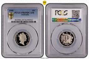 1988 10C PR69DCAM