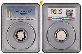 2010 5C Silver PR69DCAM