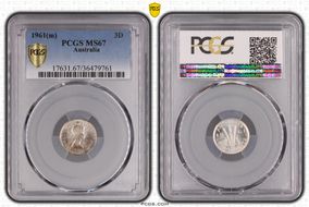 1961(m) 3D MS67