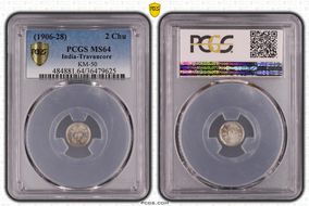 (1906-28) 2 Chu KM-50 MS64