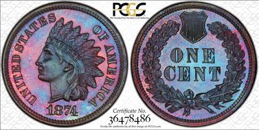1874 1C PR66BN