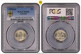 1945(m) 6D MS65