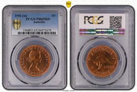 1956 (m) 1D PR65RD