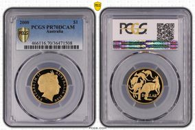 2000 $1 PR70DCAM